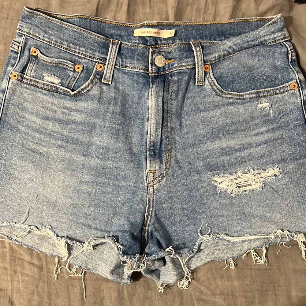 Levy High Rise Shorts